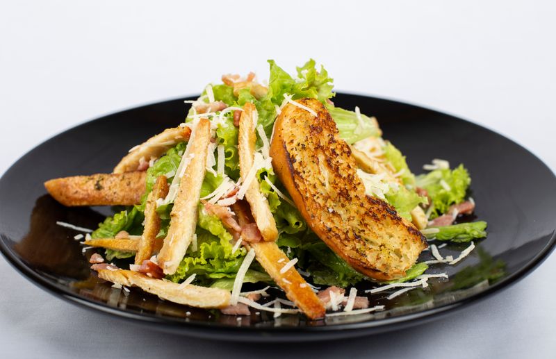 Caesar salad fresh side dish