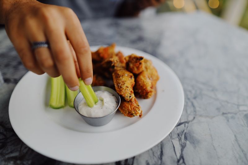 Crispy wings side order