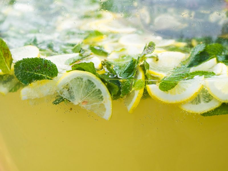 Fresh lemonade cold drink