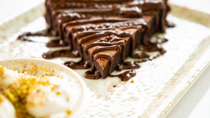 Nutella pizza dessert sweet pie