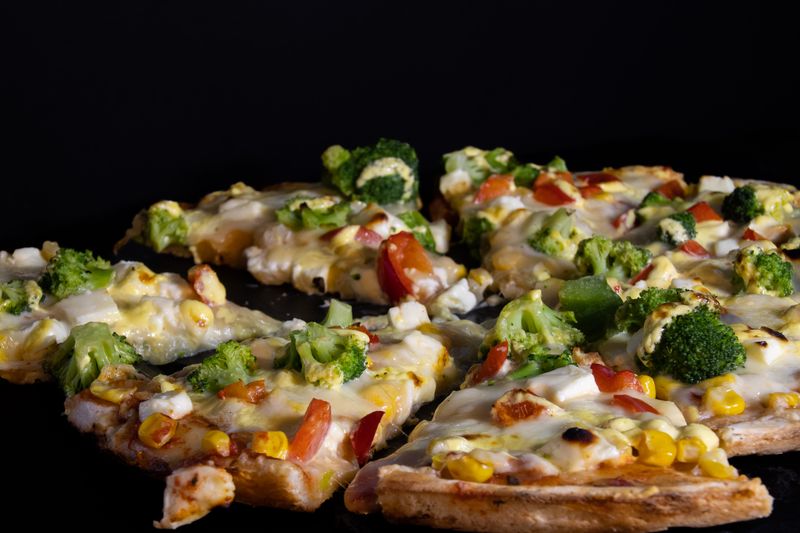 Veggie Garden pizza fresh vegetables
