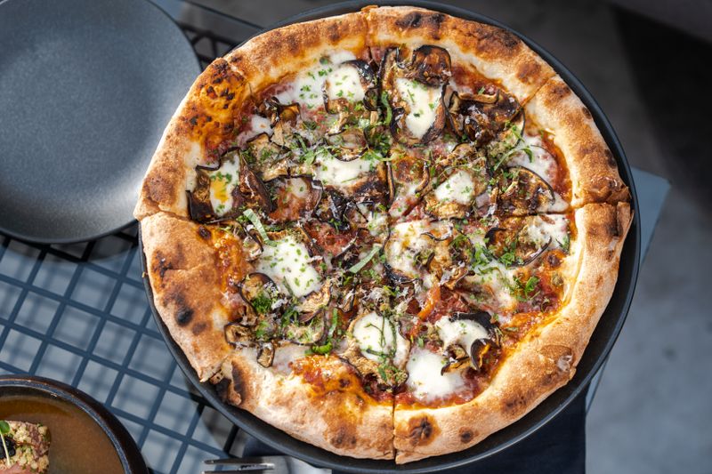 Meat Lovers pizza with sausage and bacon